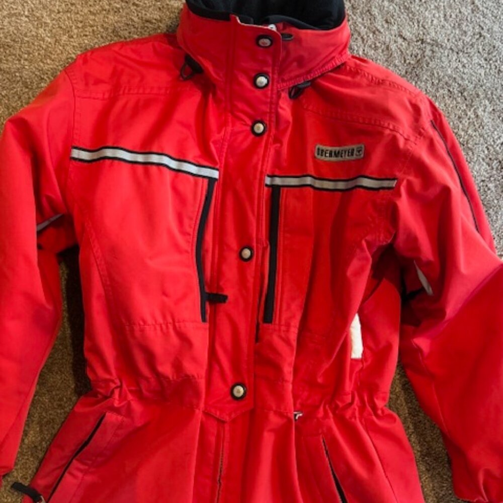 Oberkeyer Red Ski Jacket Women's size 8